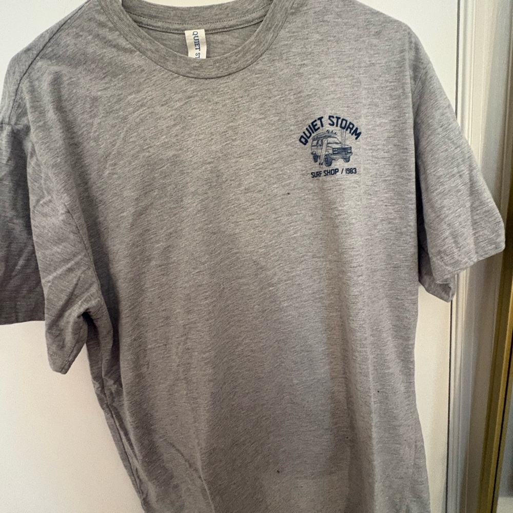 Quiet Storm Gray Short Sleeve Tee